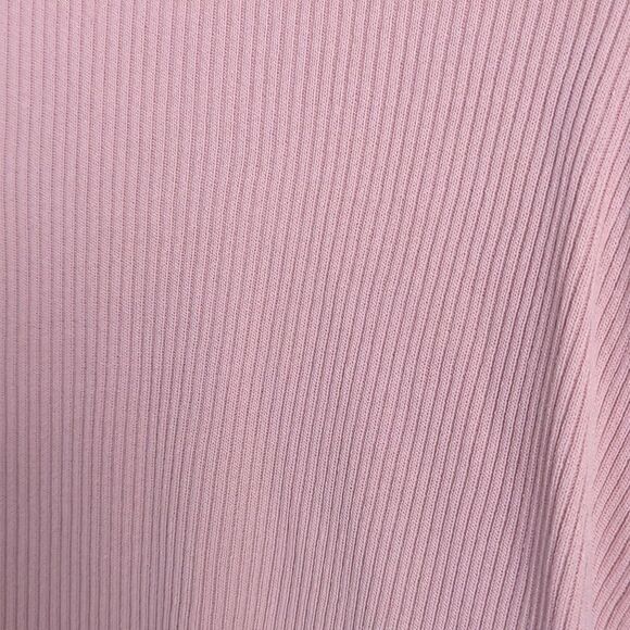 Zara ribbed stretch turtle neck basics dusty rose M - Picture 3 of 5